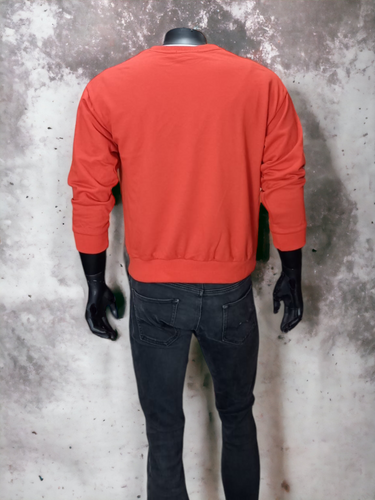 Sudadero Brick Terracota sin Capucha